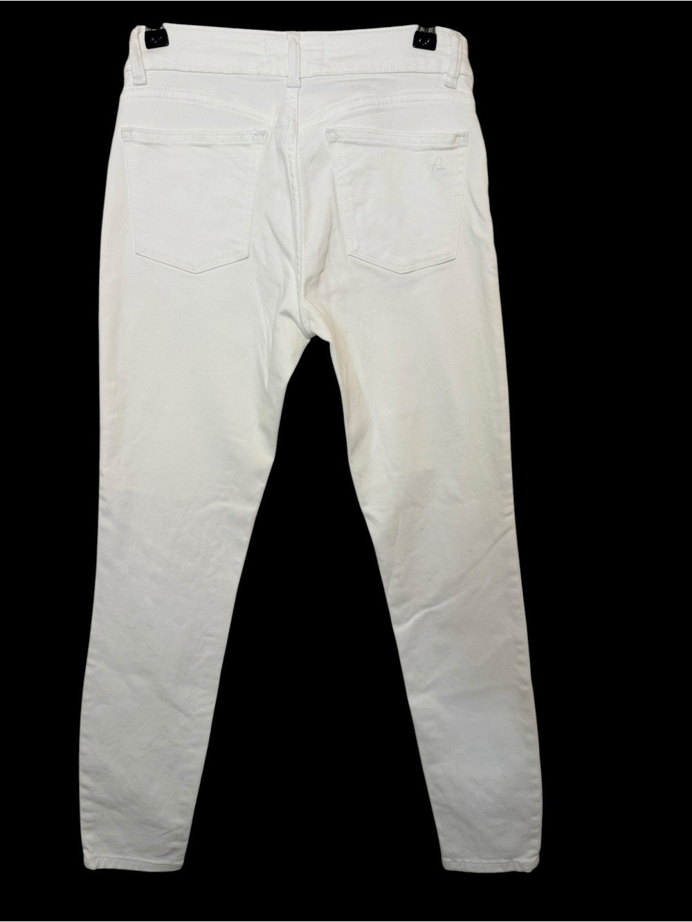 DL1961 Margaux Instasculpt Skinny Jeans White Size 25 Ankle Stretch