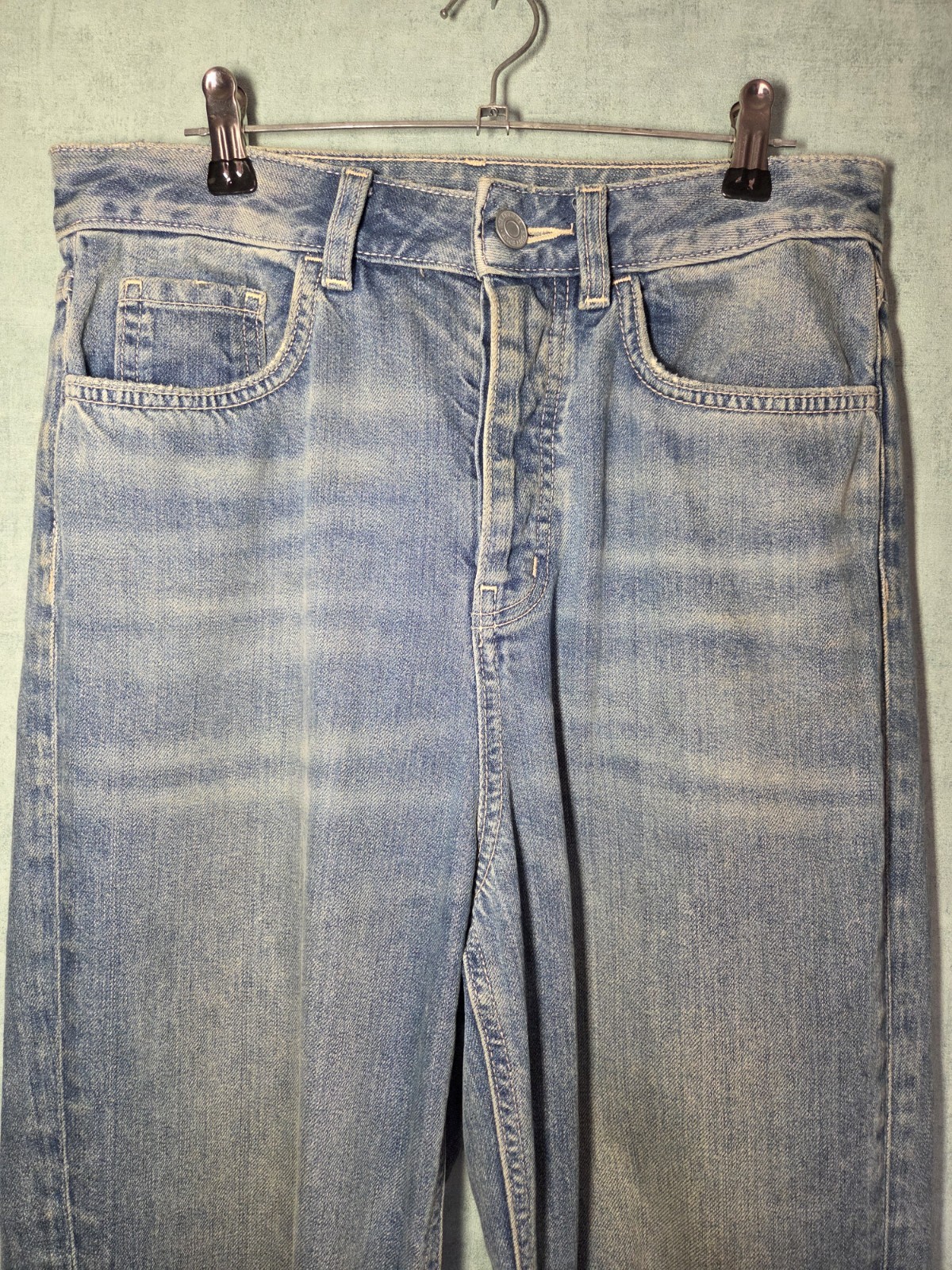 ​M&S Light Indigo Mom Jeans – High Waisted (Size 10 Long)