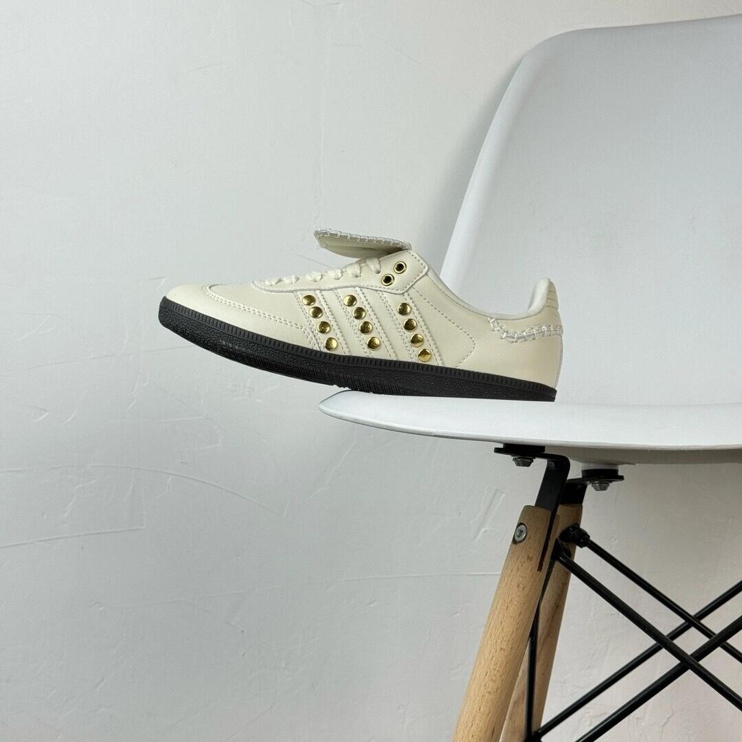 Adidas Samba Wales Bonner Studded Pack – Cream-Cream White IG4304-NEW WITH BOX