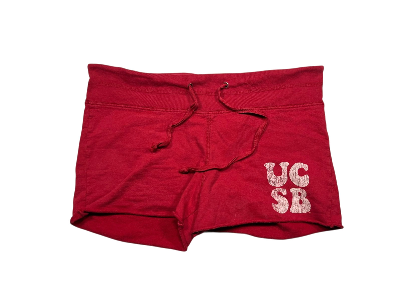 UCSB CALIFORNIA SANTA BARBARA Retro Brand Red COLLEGE SHORTS Summer Women’s M
