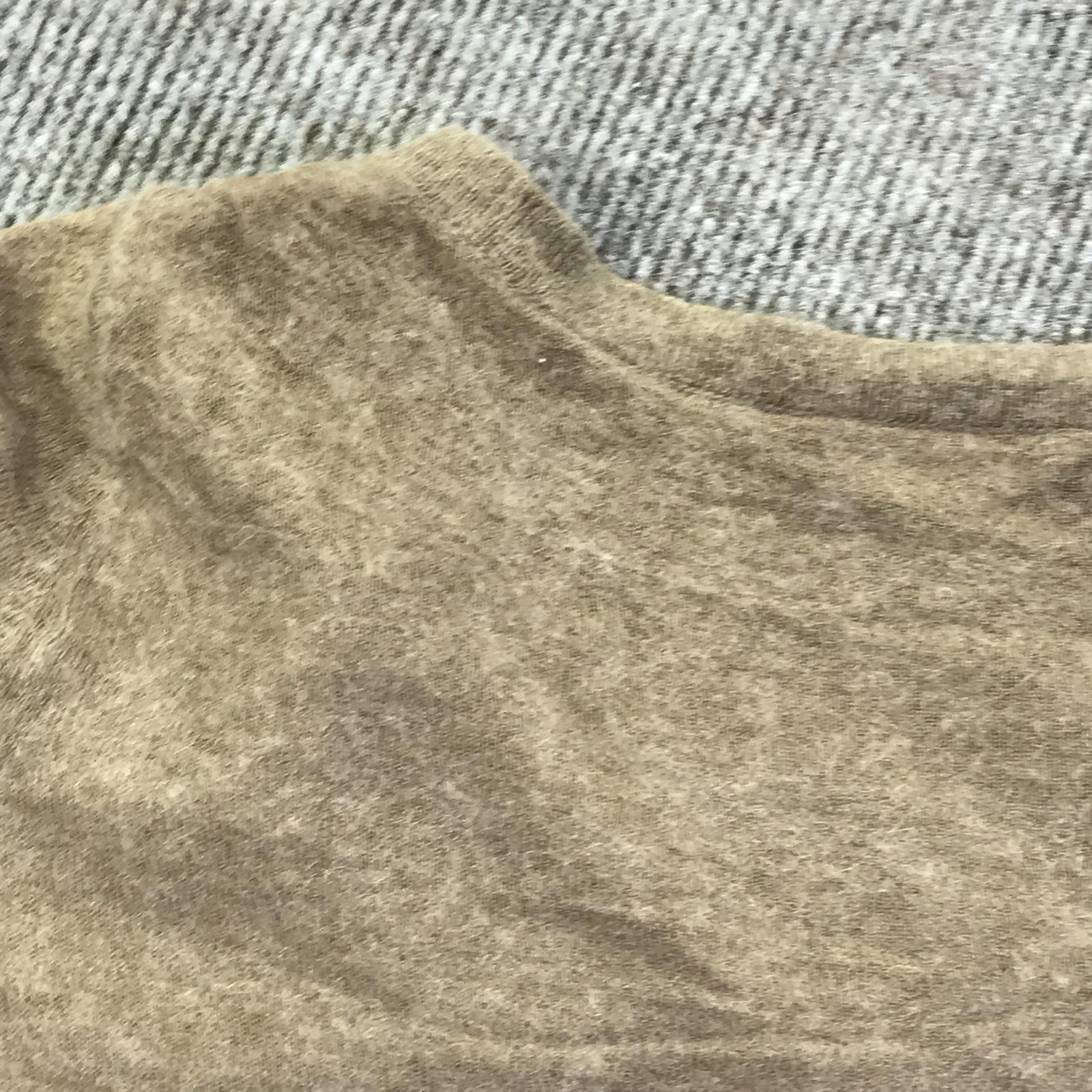 Everlane Sweater Cardigan Womens Small Brown Alpaca Wool V Neck Button Cropped