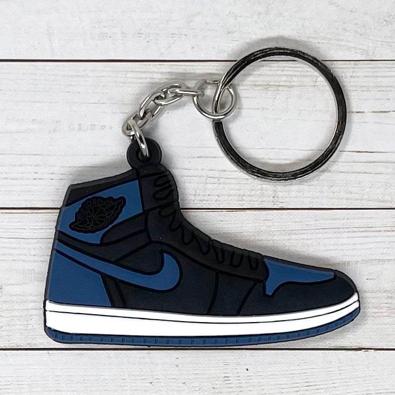 **YOU CHOOSE** Air Jordan 1 Mini Sneaker 2D Rubber 2″ Keychain MORE COLORS NEW!