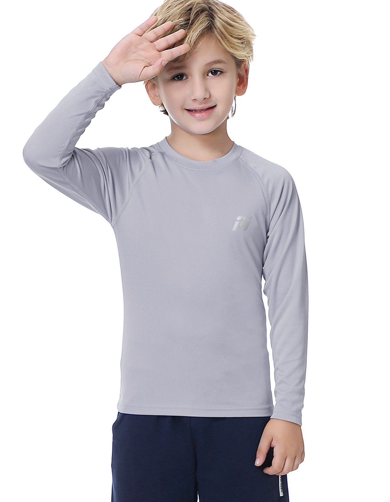 2Packs Boys Autumn Long Sleeve Shirt for Outdoor Play School Casual Daily Wear