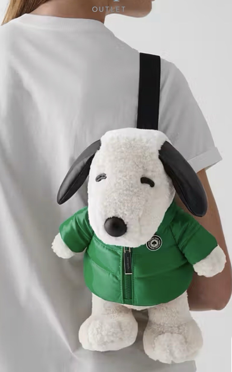 Kate Spade Peanuts X KSNY Snoopy 3D Dog Crossbody KM631 MWT