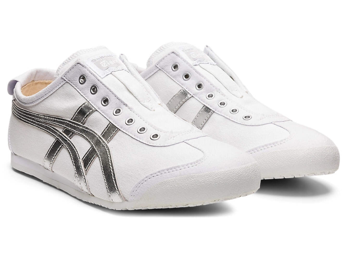 Onitsuka Tiger MEXICO 66 SLIP-ON 1183A962 101 WHITE PURE SILVER