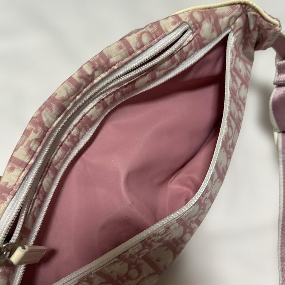 Christian Dior Bag Dior Trotter NO.2 Shoulder Waist Pink