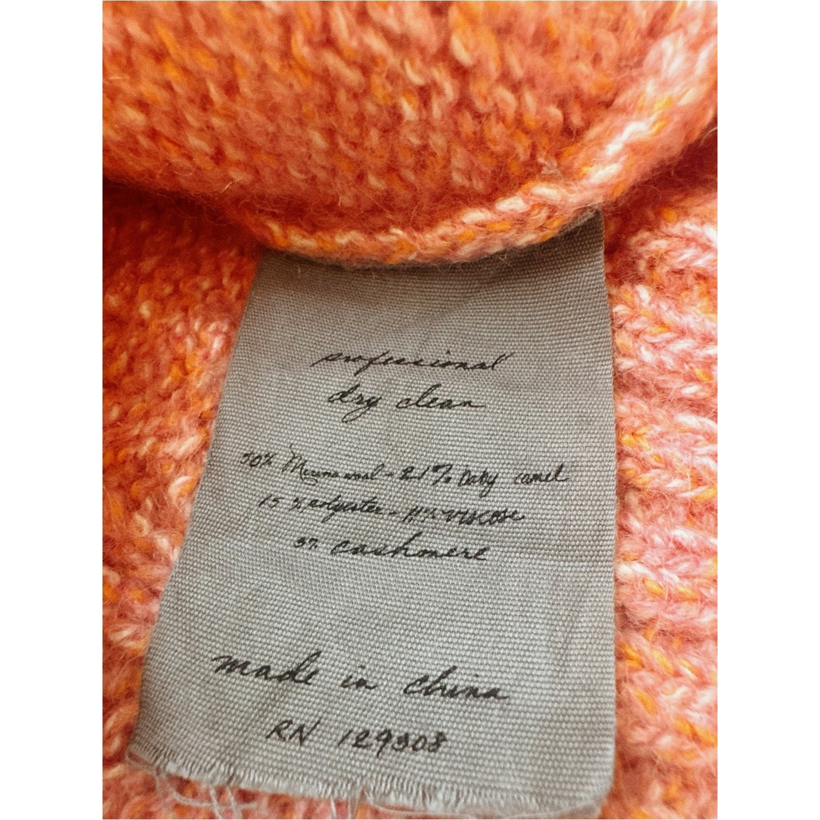 🩷 Raquel Allegra • Heathered Pink • Desert Rosé • Artisan Knit Sweater