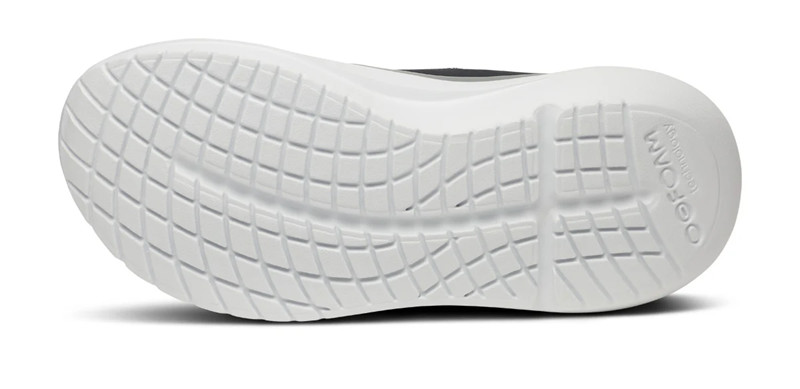 OOFOS OOmy Stride White Black Shoes Sneakers Womens Sizes W6-W11 NEW