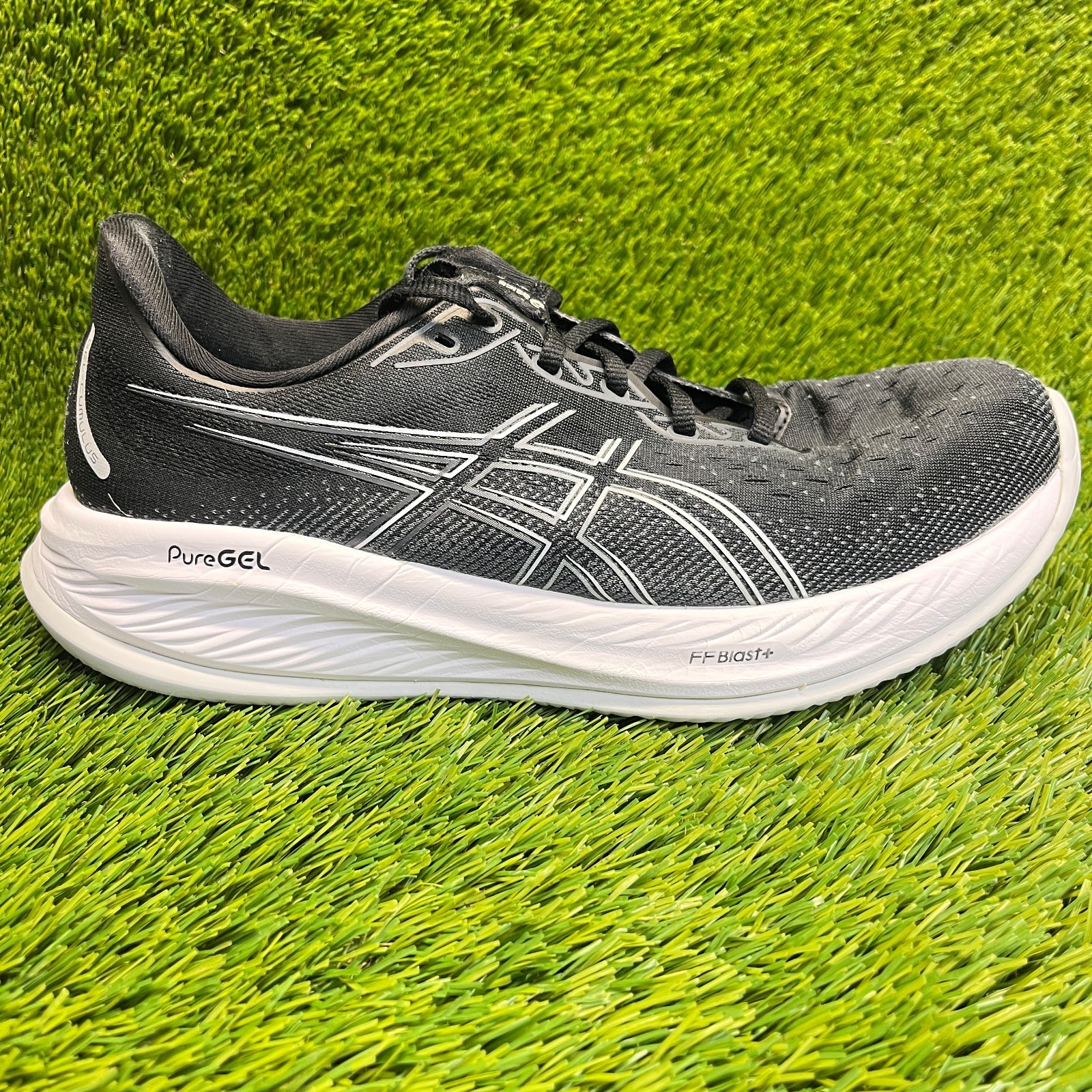 Asics Gel-Cumulus 26 Mens Size 9.5E Black White Athletic Running Shoes Sneakers