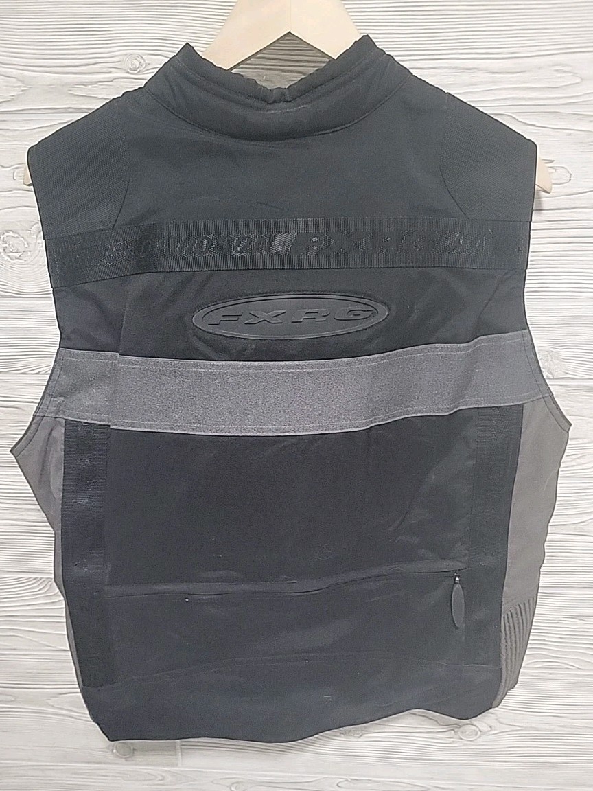 Harley Davidson FXRG Womens Nylon Mesh Vest Size Large Black