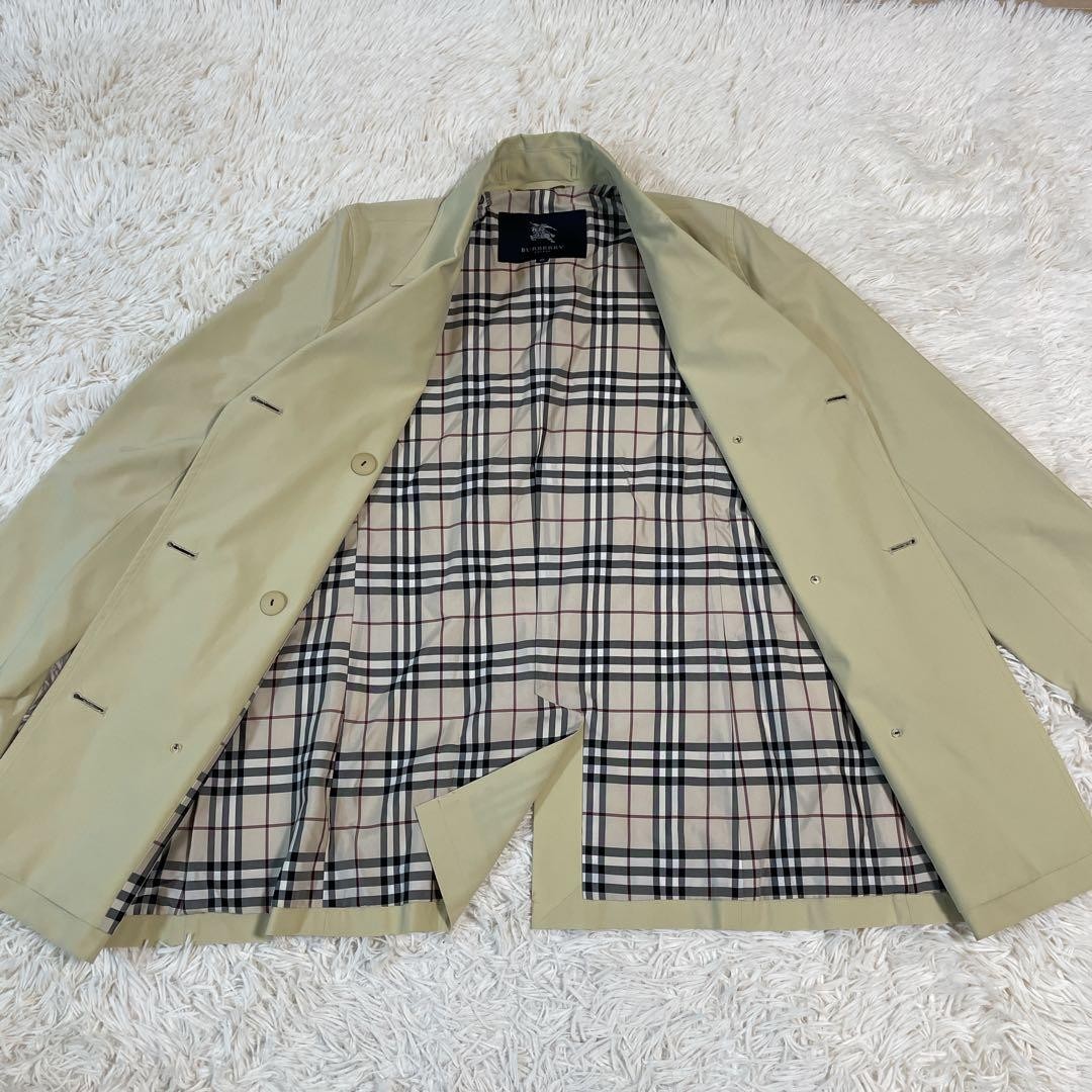 Burberry London mid coat Nova check double