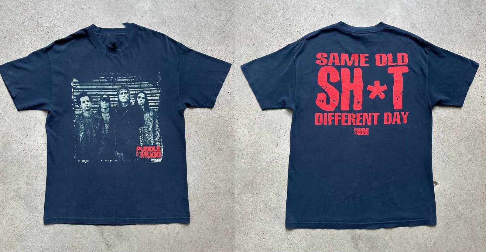 2 Sides Defferent Day Puddle Of Mudd Shirt Black Unisex S-2345XL ND1579