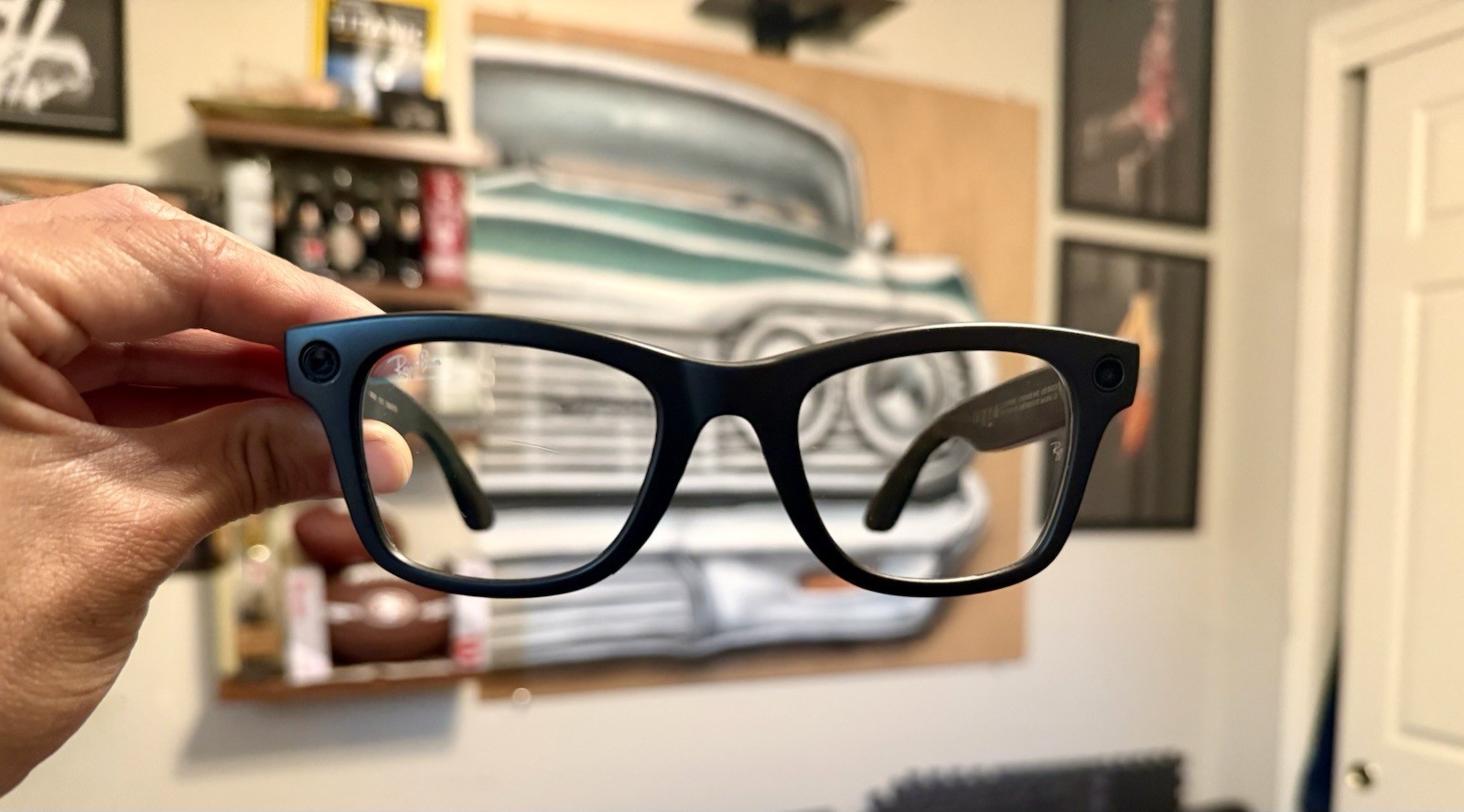 BNIB* MODIFIED “Stealth Mode” Ray-Ban Meta Wayfarer Gen 2 Graphite Lens.