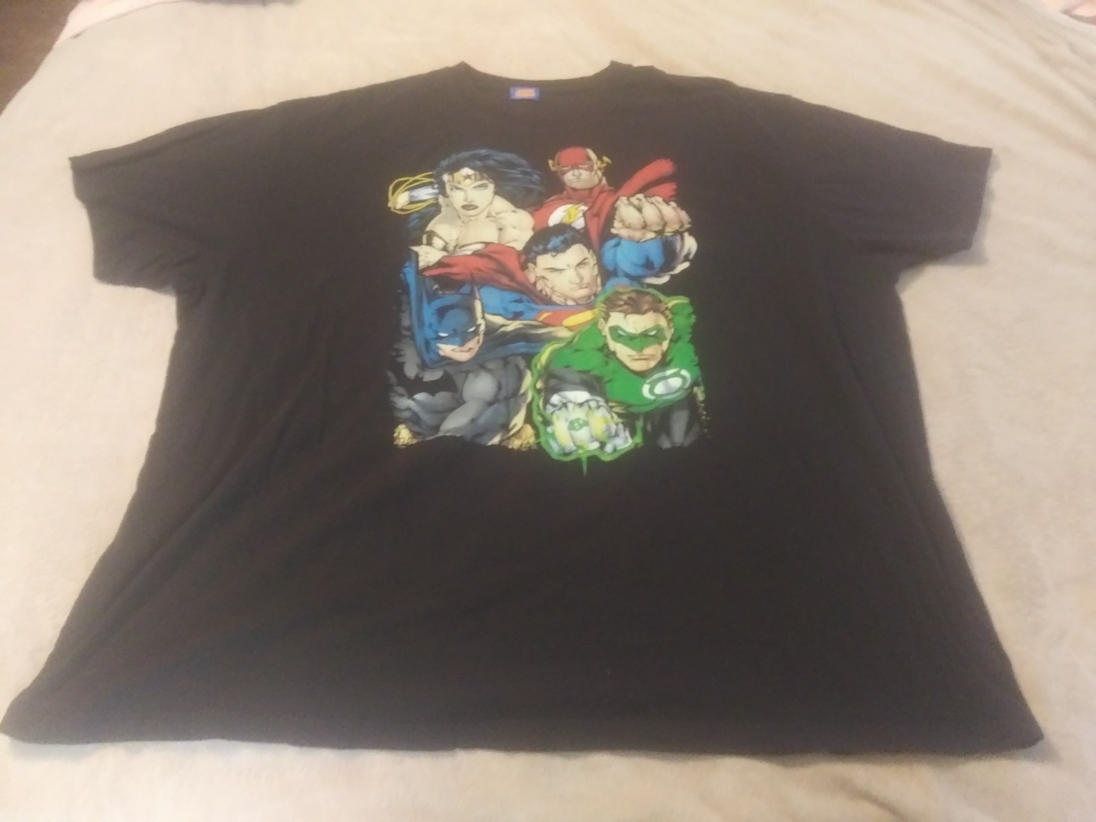 Vintage DC Comics JUSTICE LEAGUE Men’s 6XL Character T-Shirt Wonder Woman~pb