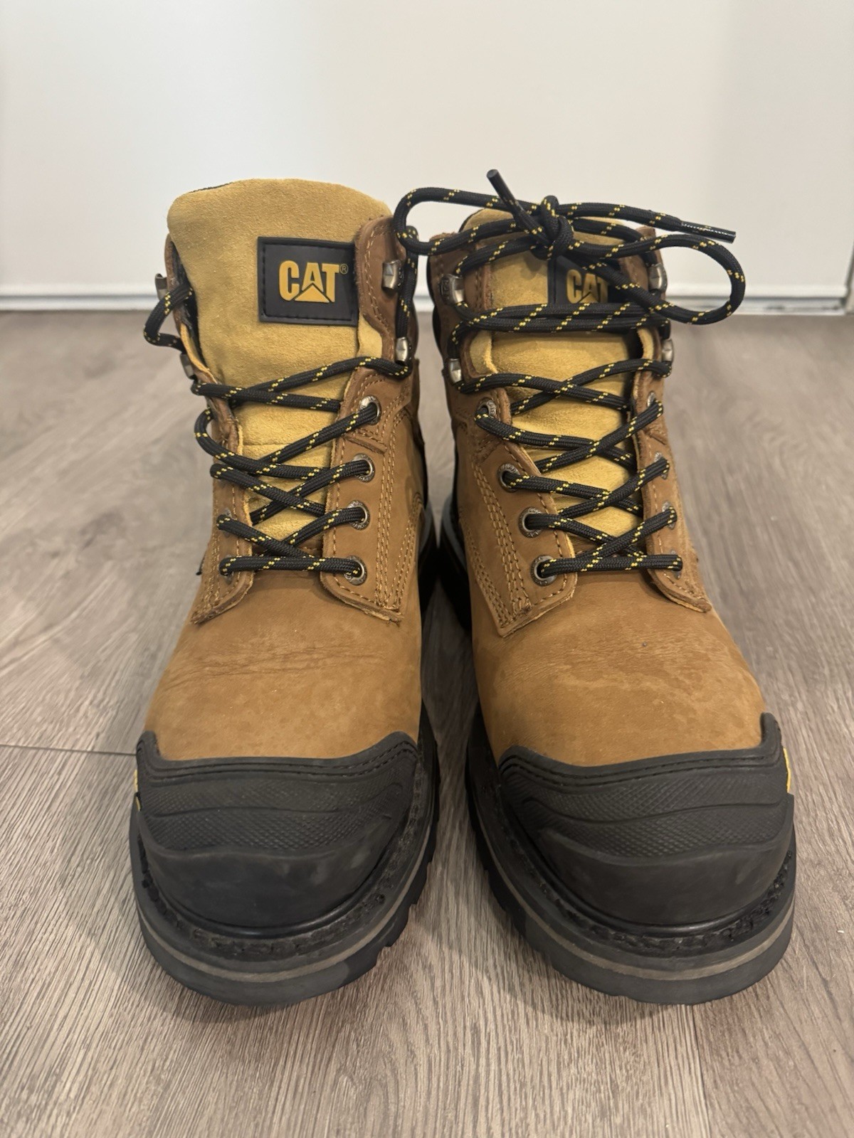 Caterpillar Cat Exposition 6″ Steel Toe Safety Work Boots Men, 8 US