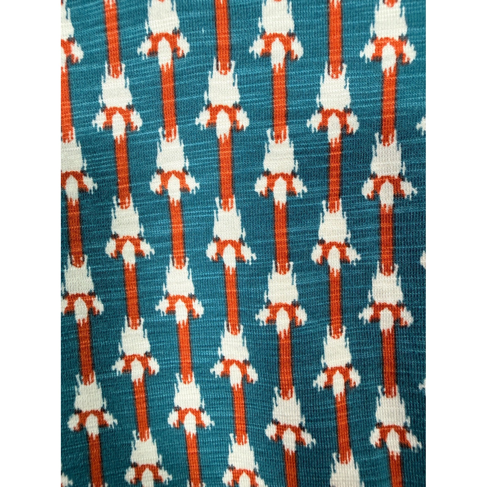 Duluth Trading Co Boho Ikat Print T-Shirt Dress XXL Soft Lyocell Cotton Stretch