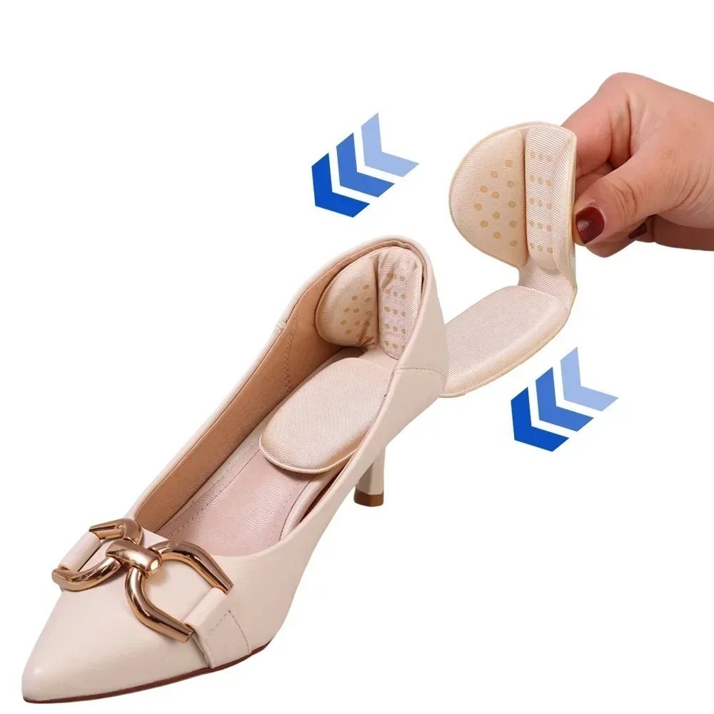 Heel Cushion Pads 4PCS Anti Slip Shoe Inserts Protectors