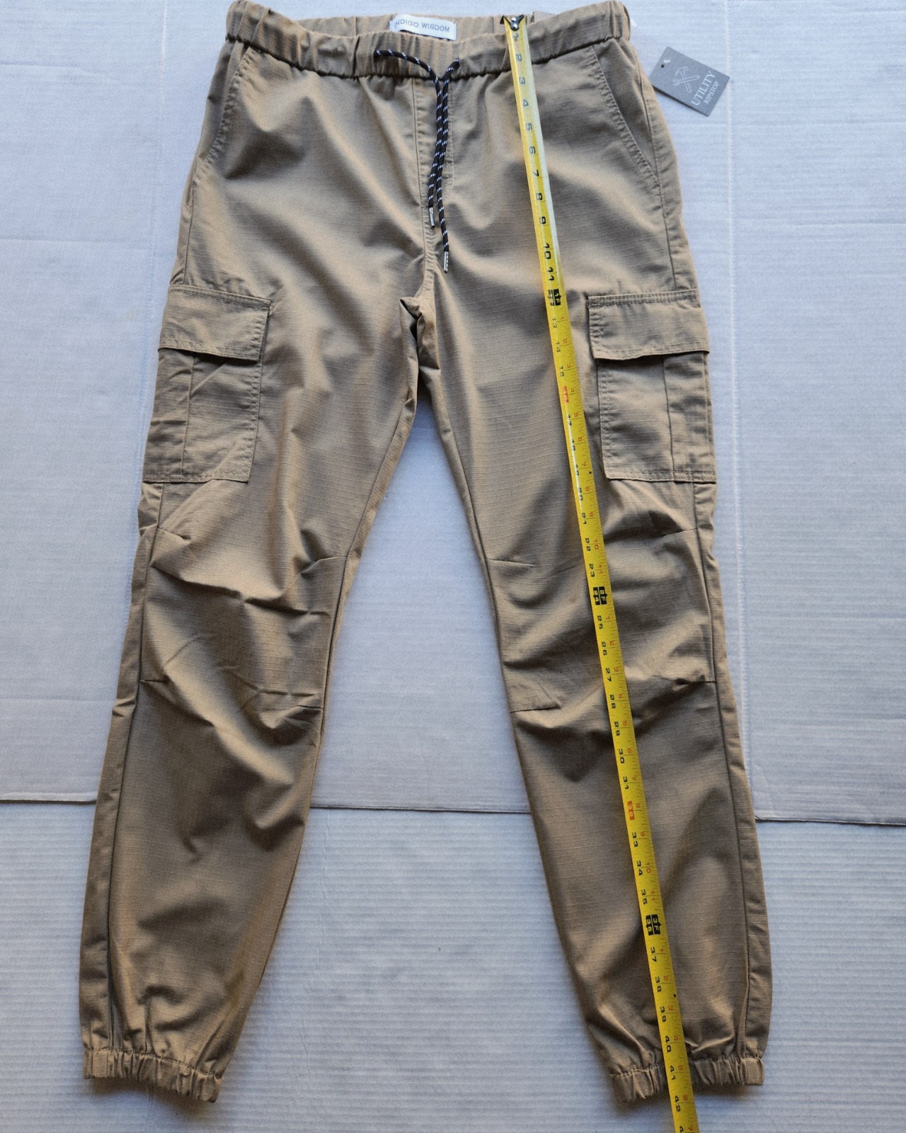 Indigo Wisdom Utility Ripstop Cargo Pants – Size: Medium – Inseam: 30