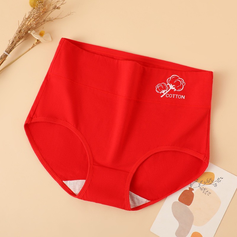 3 Pack Women’s High Waist Underwear Tummy Control Panties Full Coverage Briefs