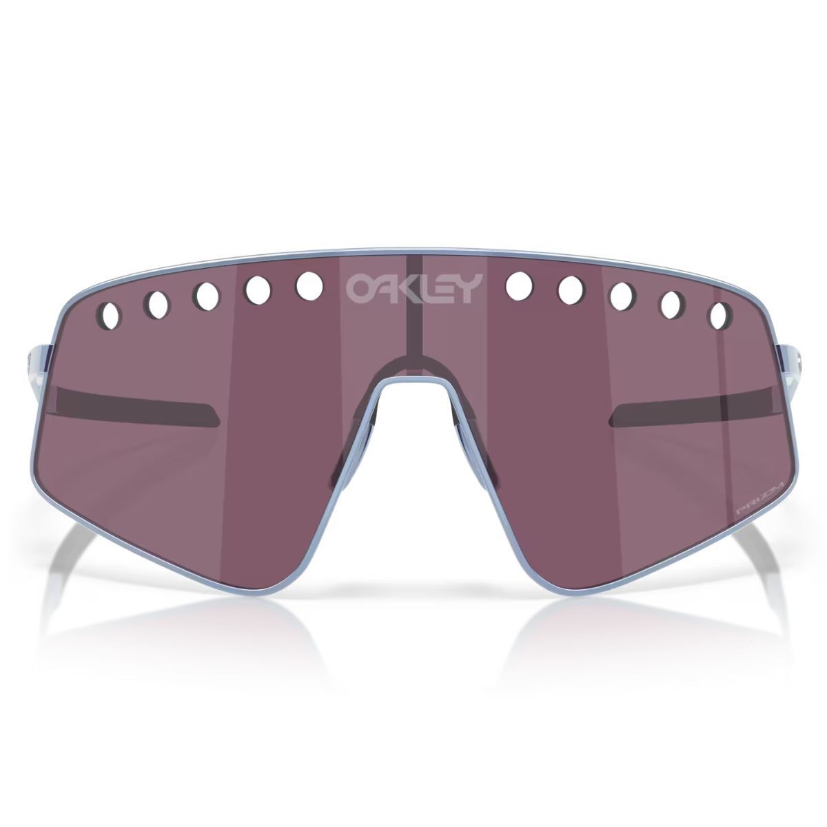 Oakley OO6025-0438 Sutro Ti Sweep Sunglasses Stonewash Prizm Road Black Lenses
