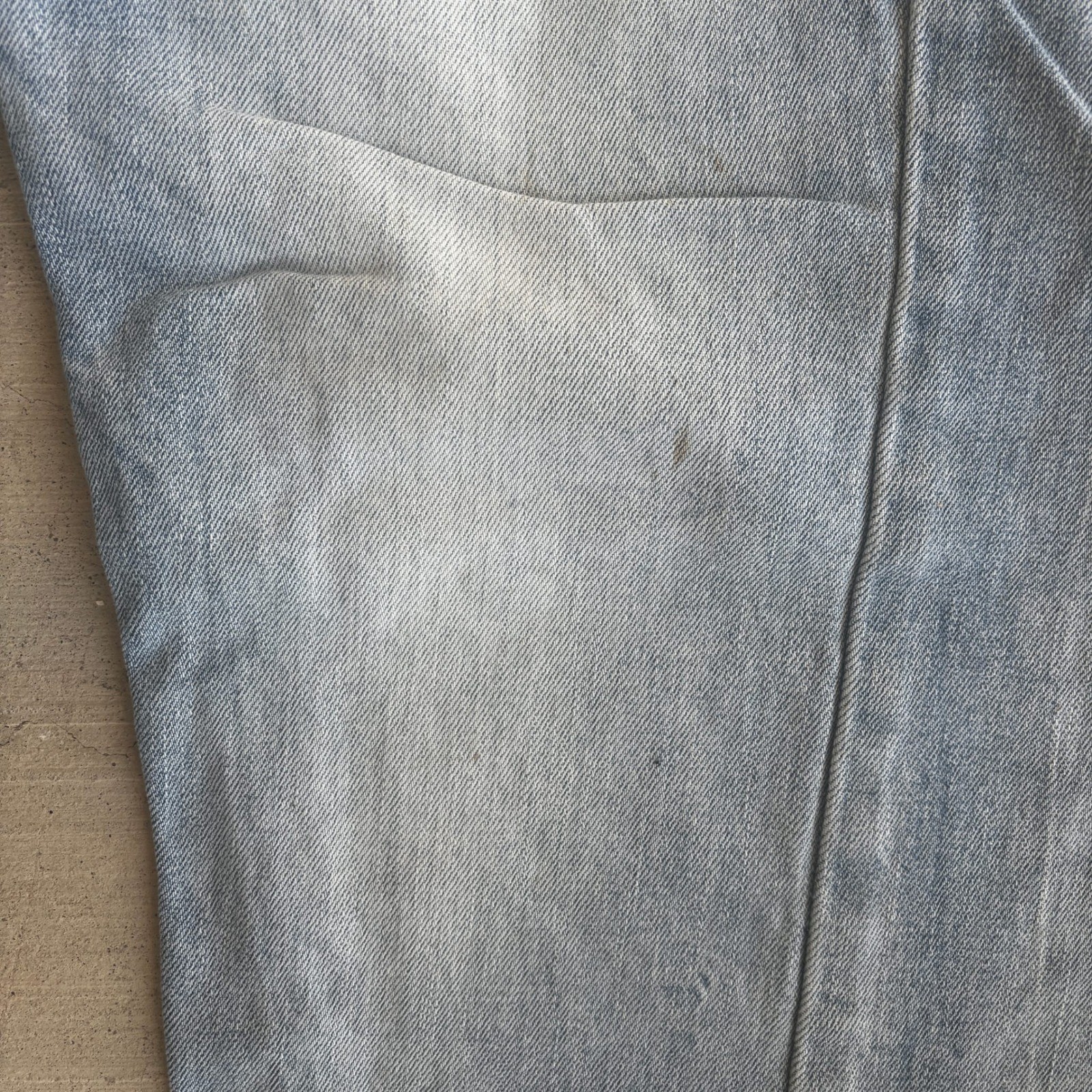 Y2K Levi’s 527 Jeans Mens 30×30 Blue Light Wash Slim Bootcut Denim Distressed