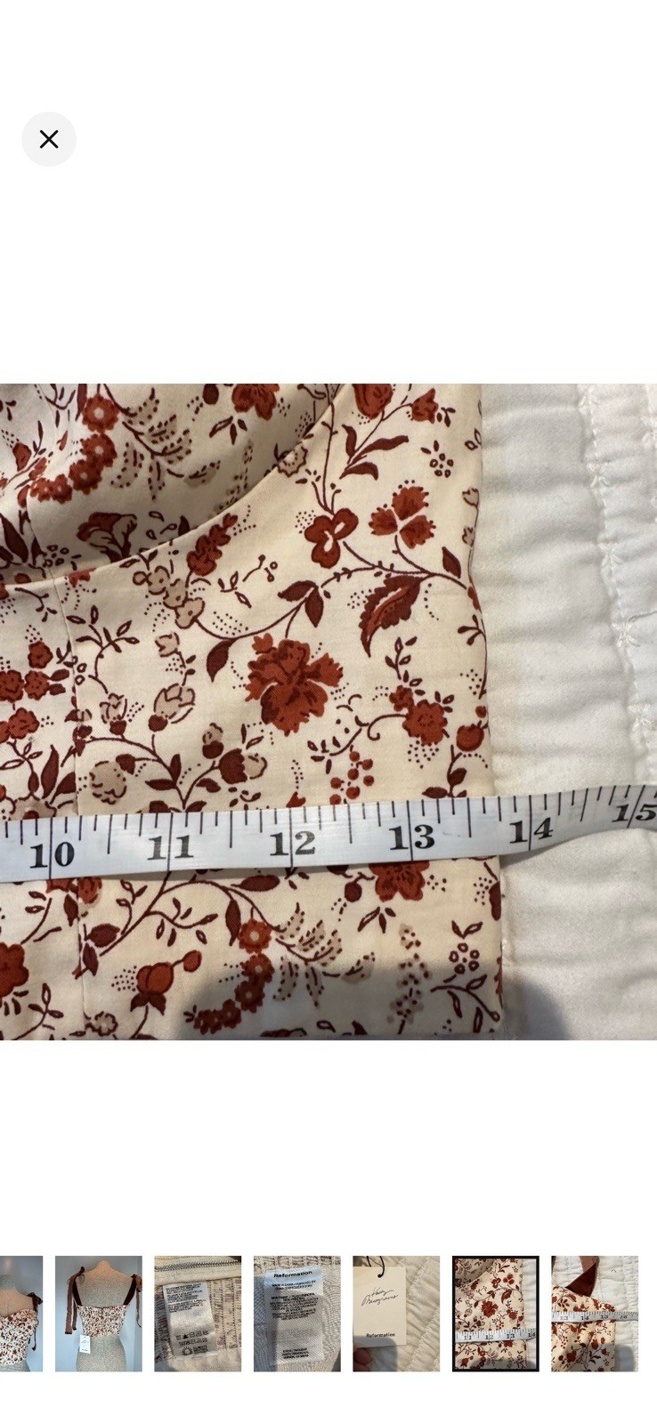 Reformation X Kacey Musgraves Magnolia Top