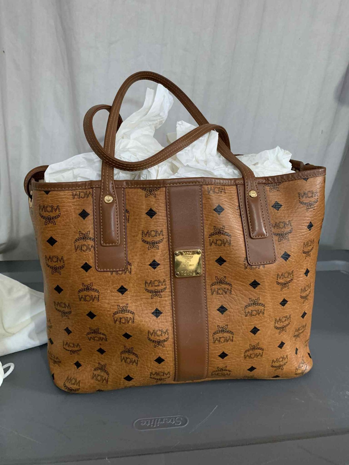 mcm handbag t2104 brown (BYT8)