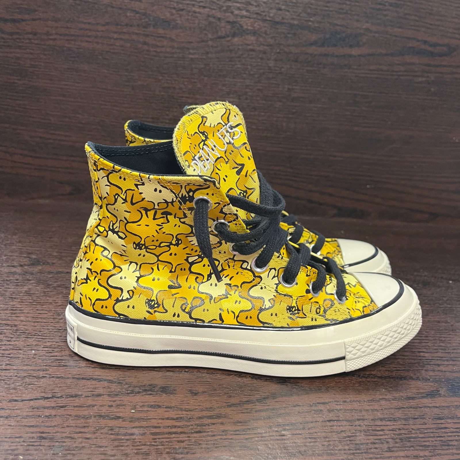 Converse Chuck 70 Hi Peanuts Woodstock Unisex Sneaker Size M4 W6 Yellow High Top