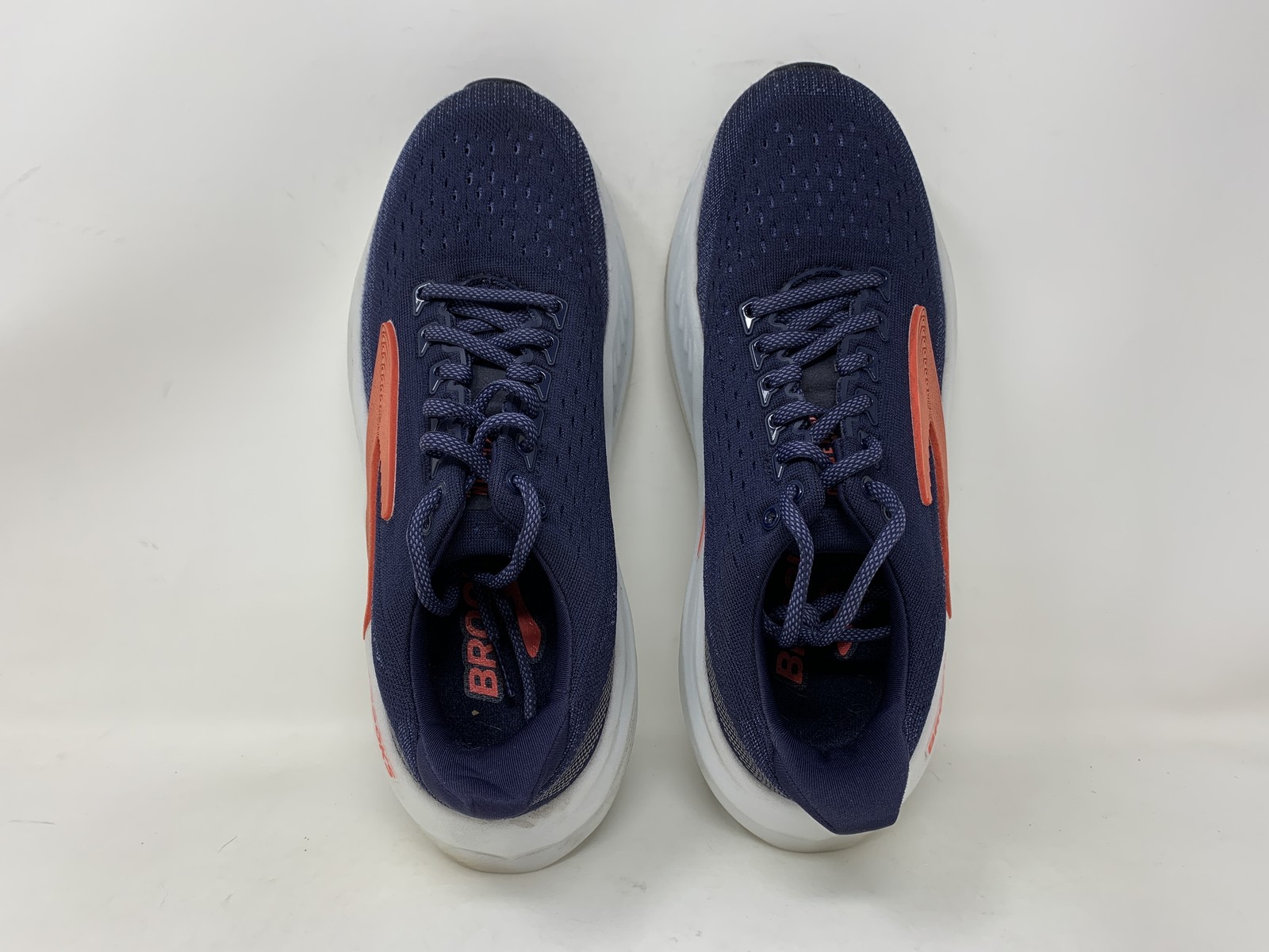 Women’s Brooks Glycerin Max, Peacoat/Blue Ribbon/Hot Coral, 7.5 B Medium US