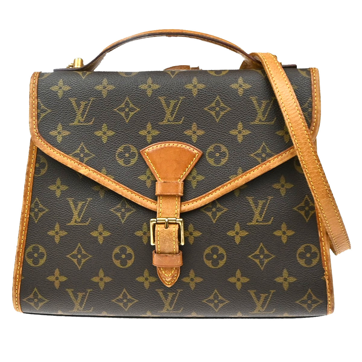 LOUIS VUITTON Bel Air 2Way Shoulder Hand Bag Monogram Leather BN M51122 10KD560