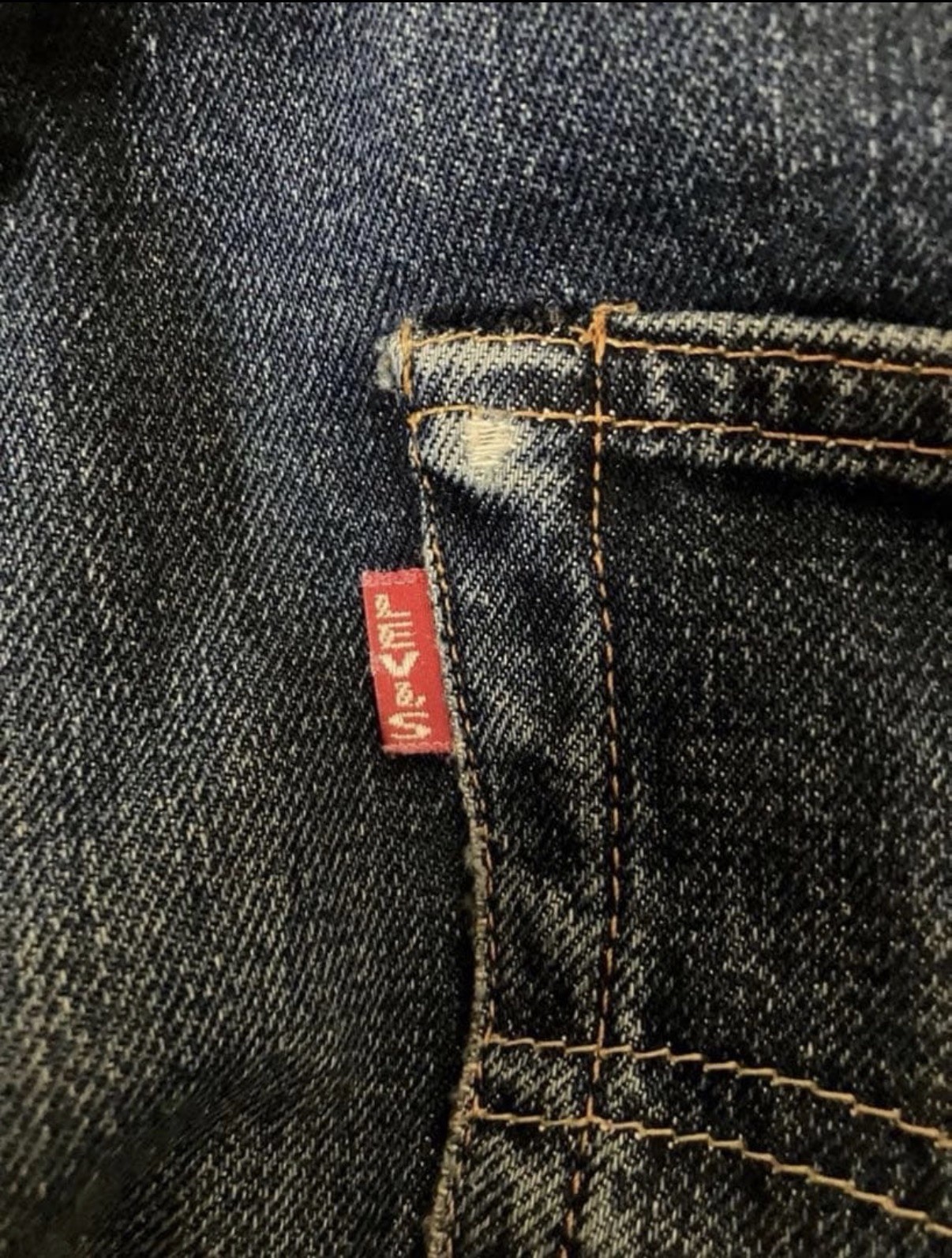 Levi’s 501XX 1955 Era LVC Big E Selvedge Valencia 555 Made in USA W30 L32