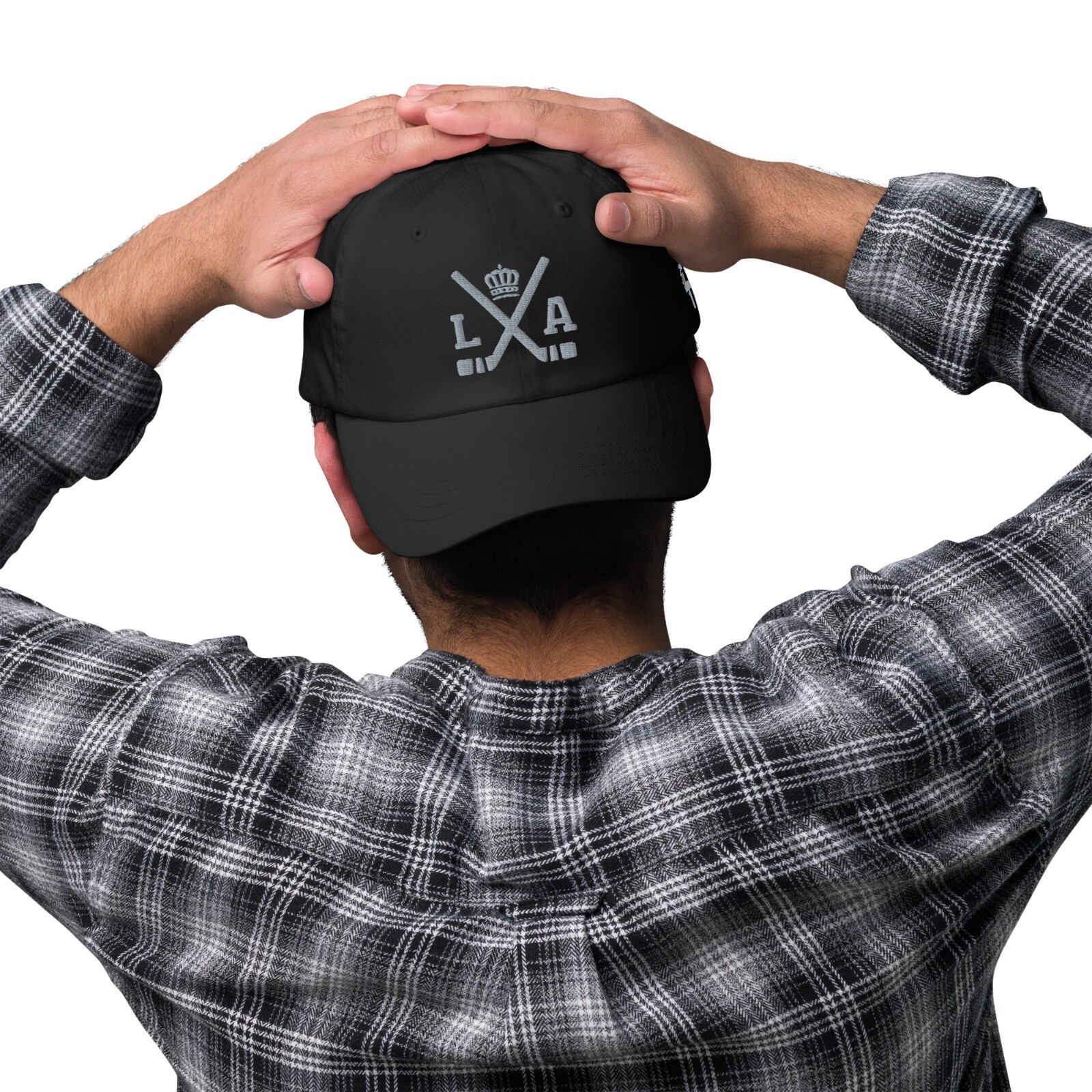 Los Angeles Hockey Sticks Retro LA Baseball Hat Kings Dad Cap