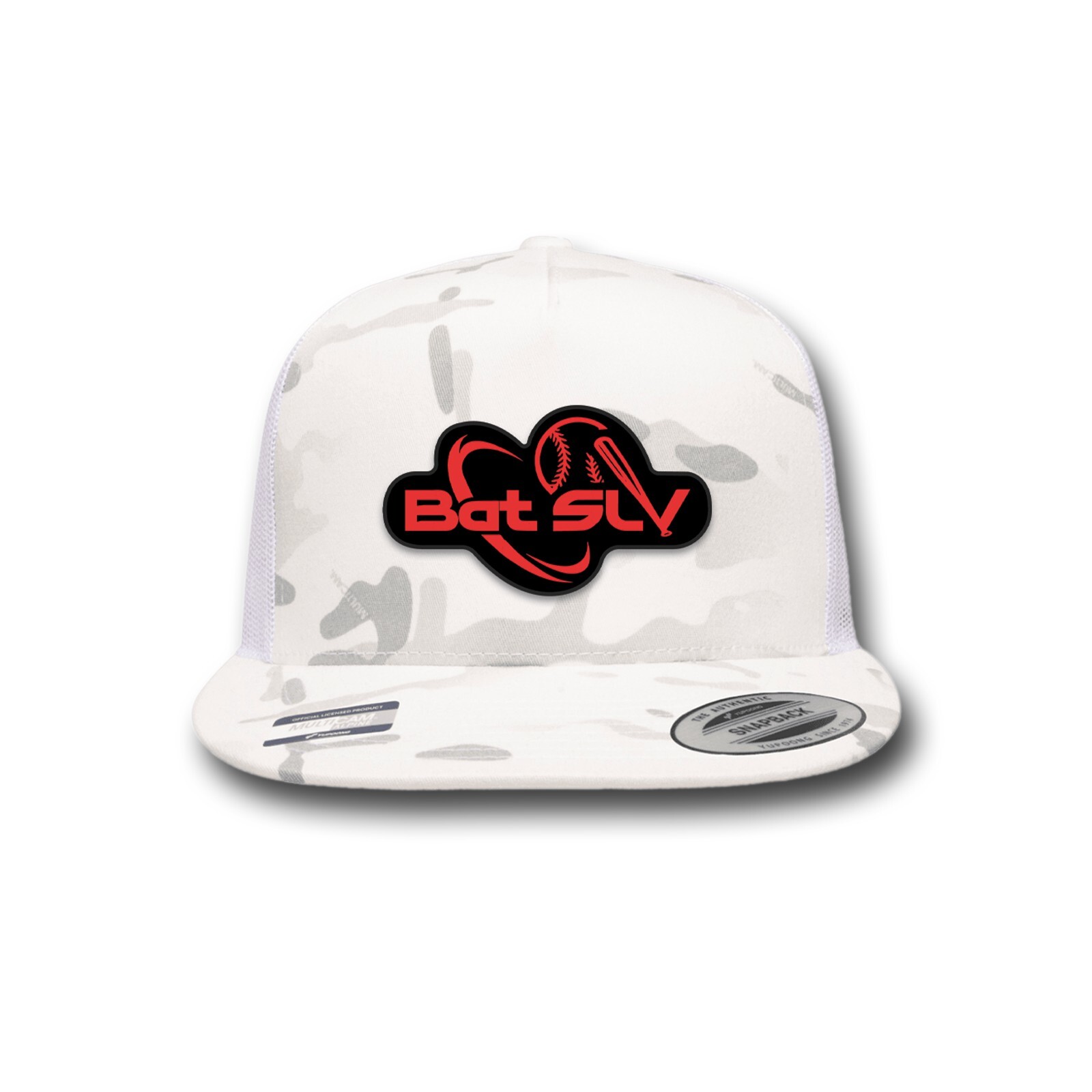 Bat SLV Baseball Snapback Hats Specify Color in Notes