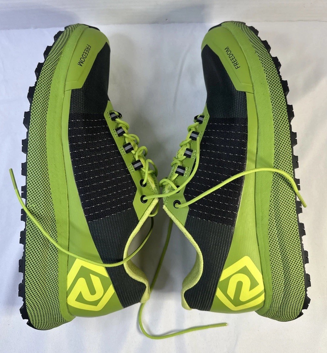 Ronhill Freedom Mens Trail Running Shoes Green Offroad All-Terrain Size 10 US