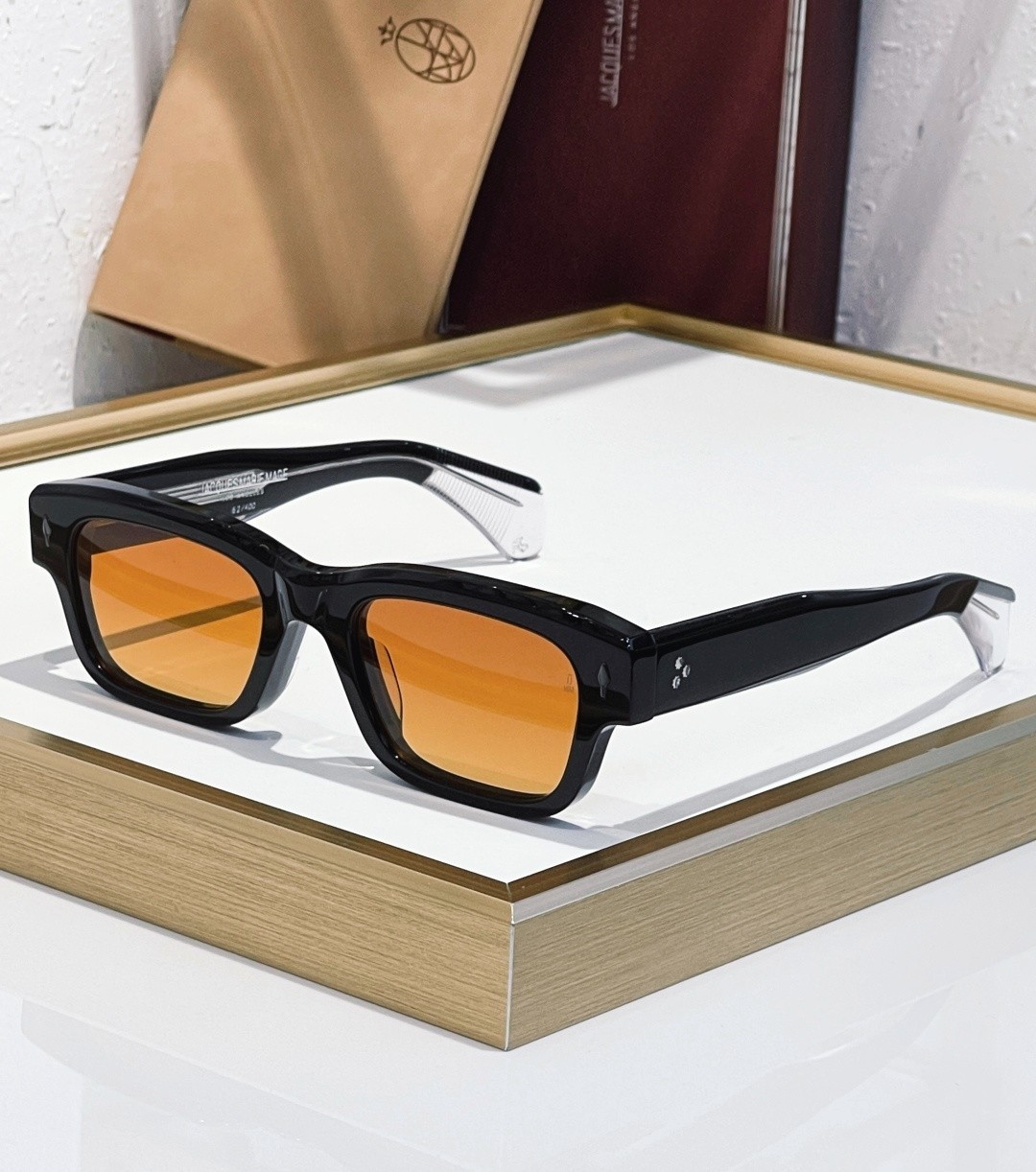 JACQUES MARIE MAGE Style Unisex Sunglasses – MODEL: JEFF SIZE：51口22-146