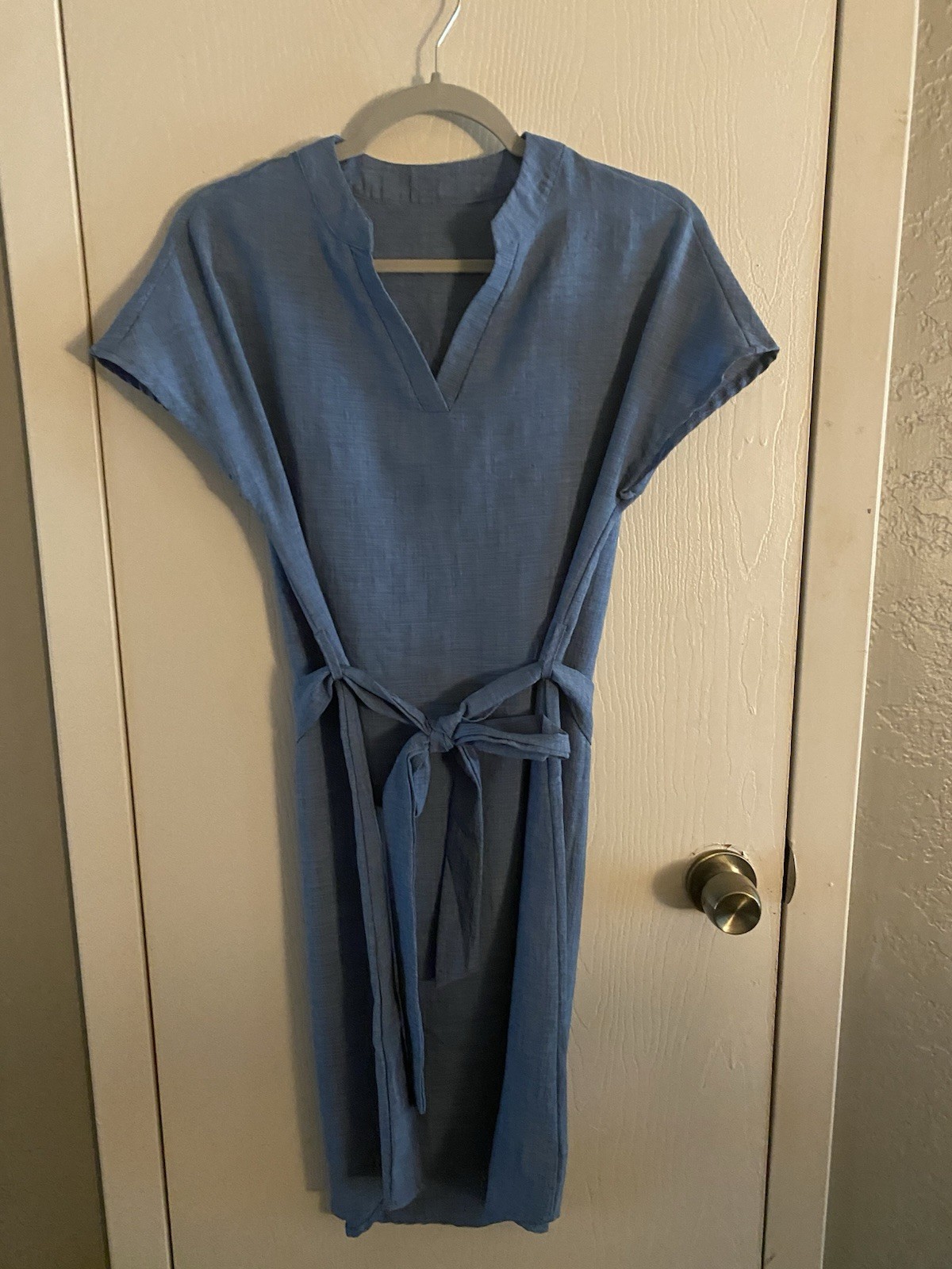 EMERY ROSE Women’s A-Line Waist Belted Dress Casual Dress Summer