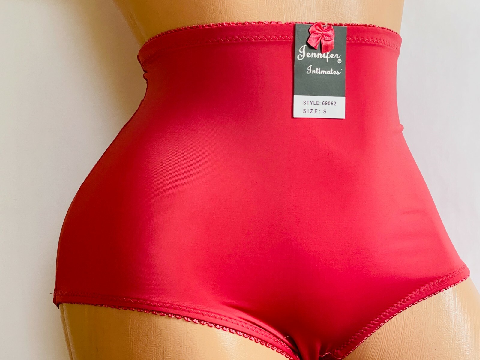 4 8 Pack Plus Women High Waist Light Tummy Control Full Coverage Smooth Brief 62