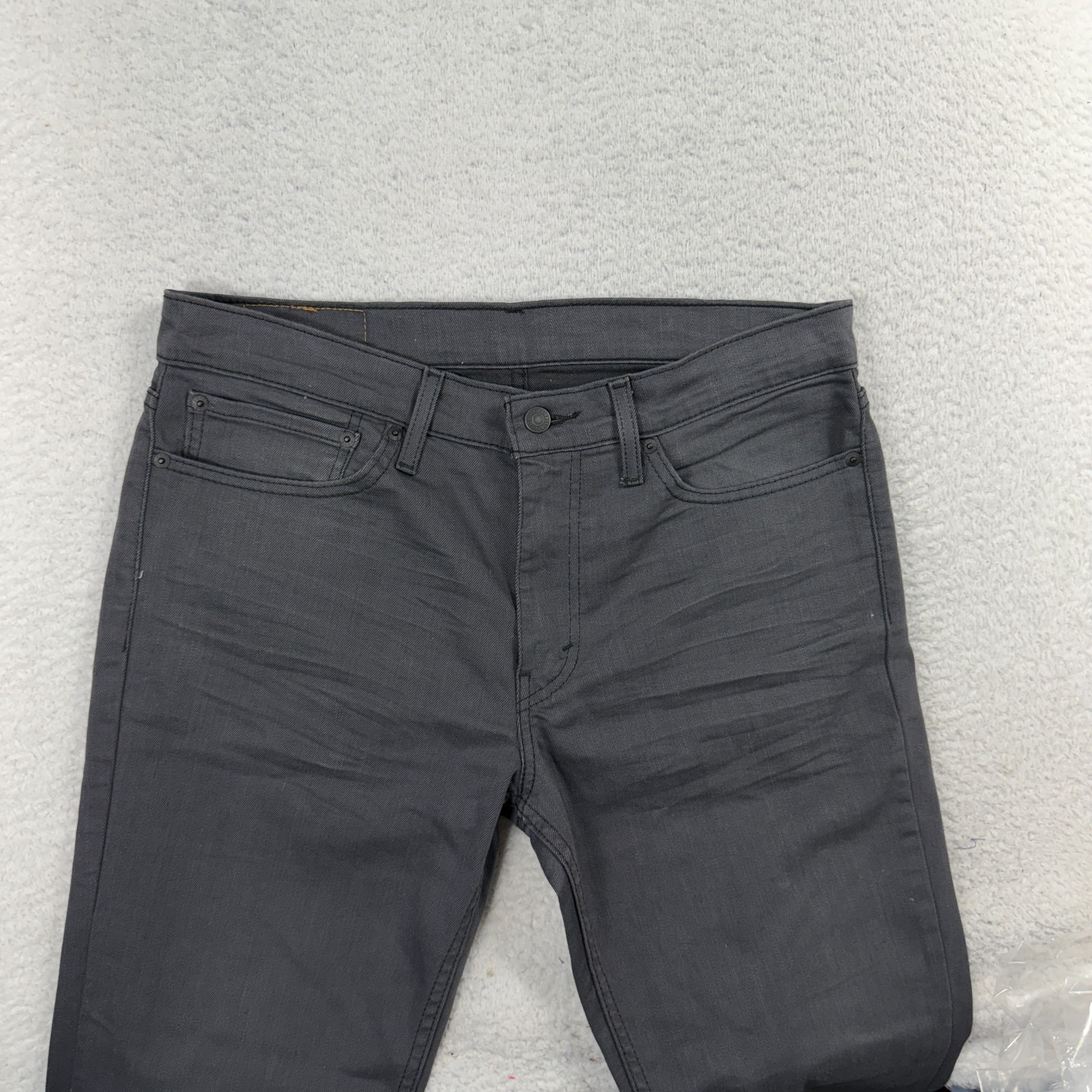 Levi’s 511 Slim Fit Jeans Mens 34×32 (34×31) Gray Denim Pants Super Stretch