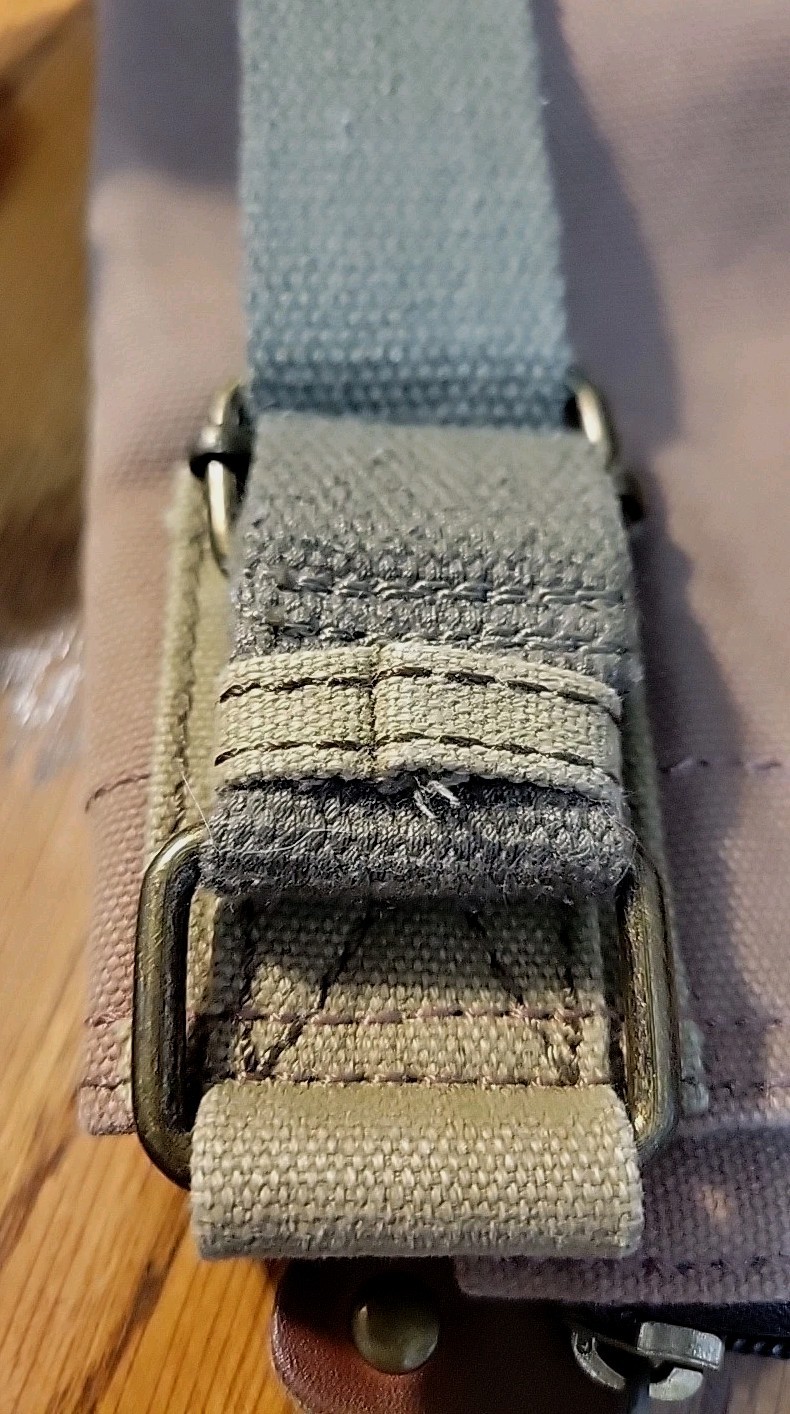 Chala Handbag Crossbody Canvas Messenger Bag Brown – Great Condition