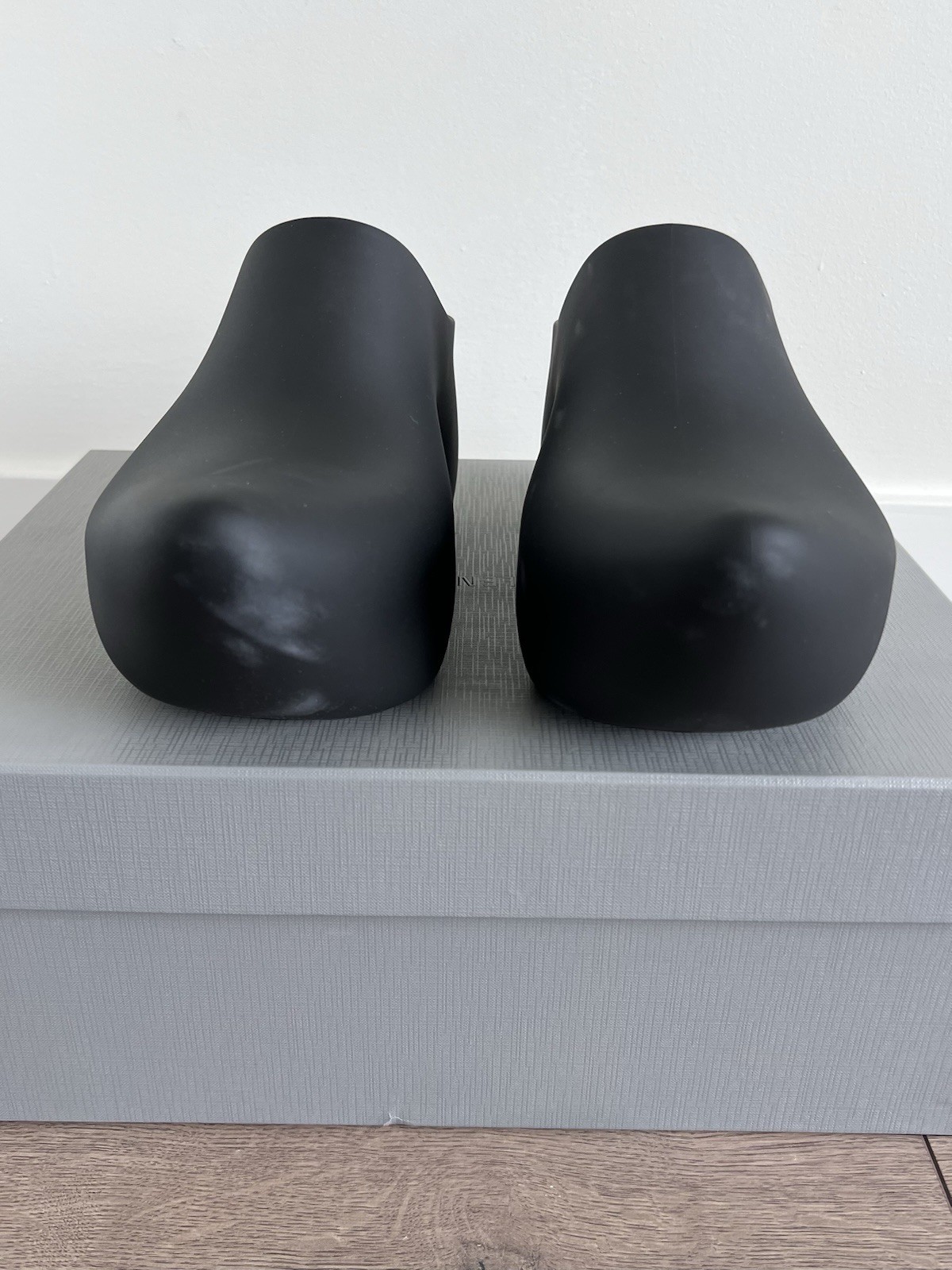 Balenciaga Rubber Technoclog Matte Black 40