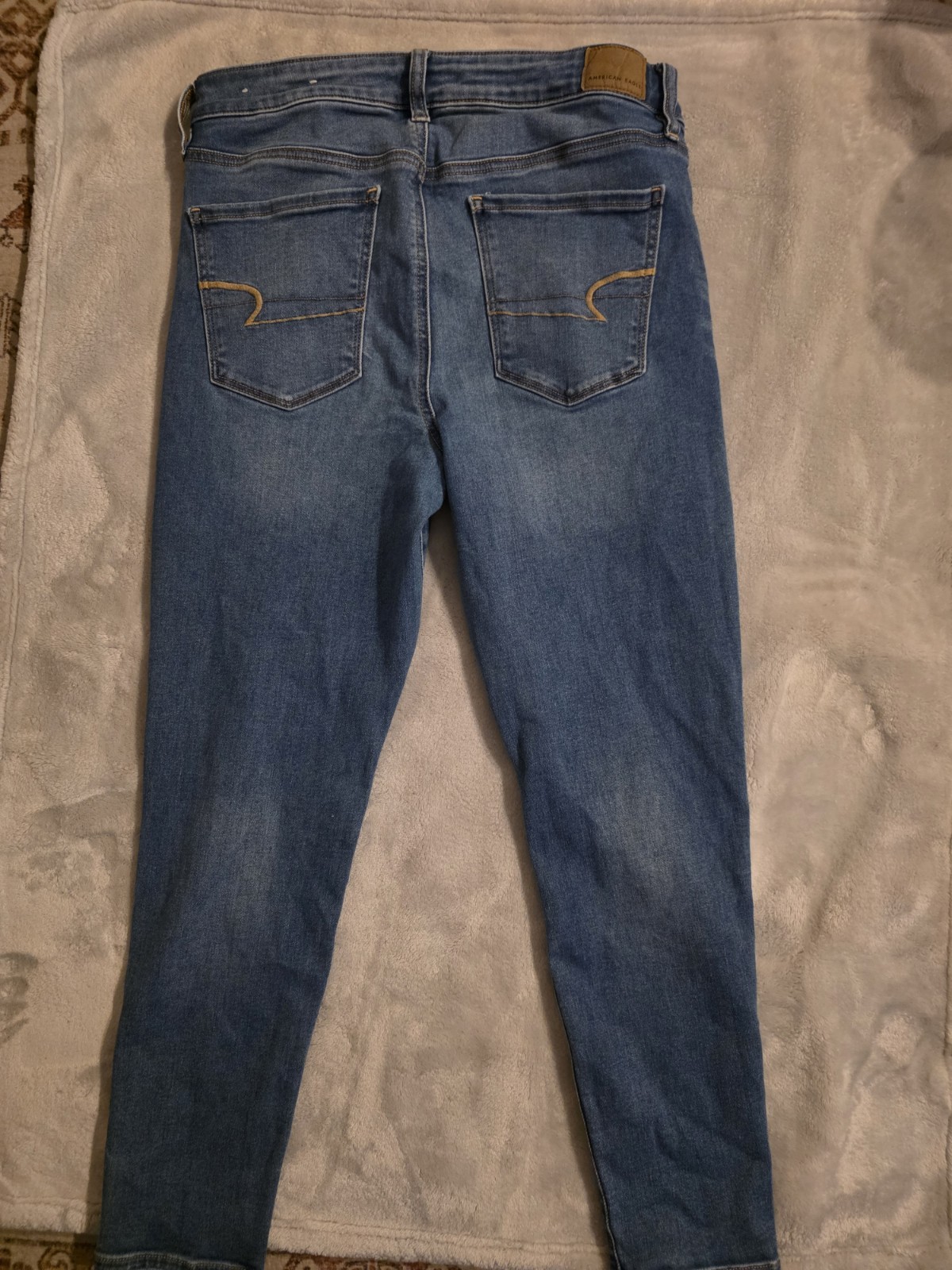 American Eagle Outfitters Women’s High Rise Jeggings 12 Short Dark Wash