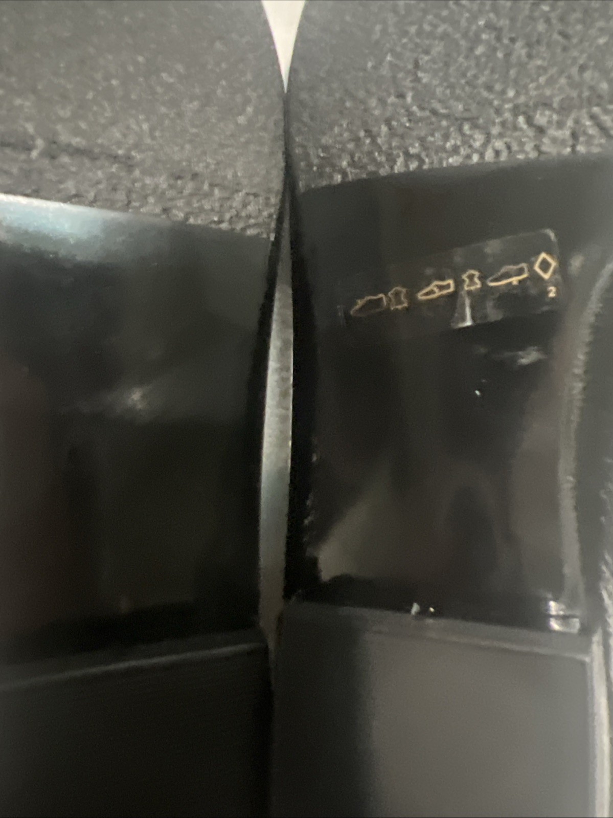 Peter Kaiser Black Patent Leather Pump With Bow Detail Size 8 New