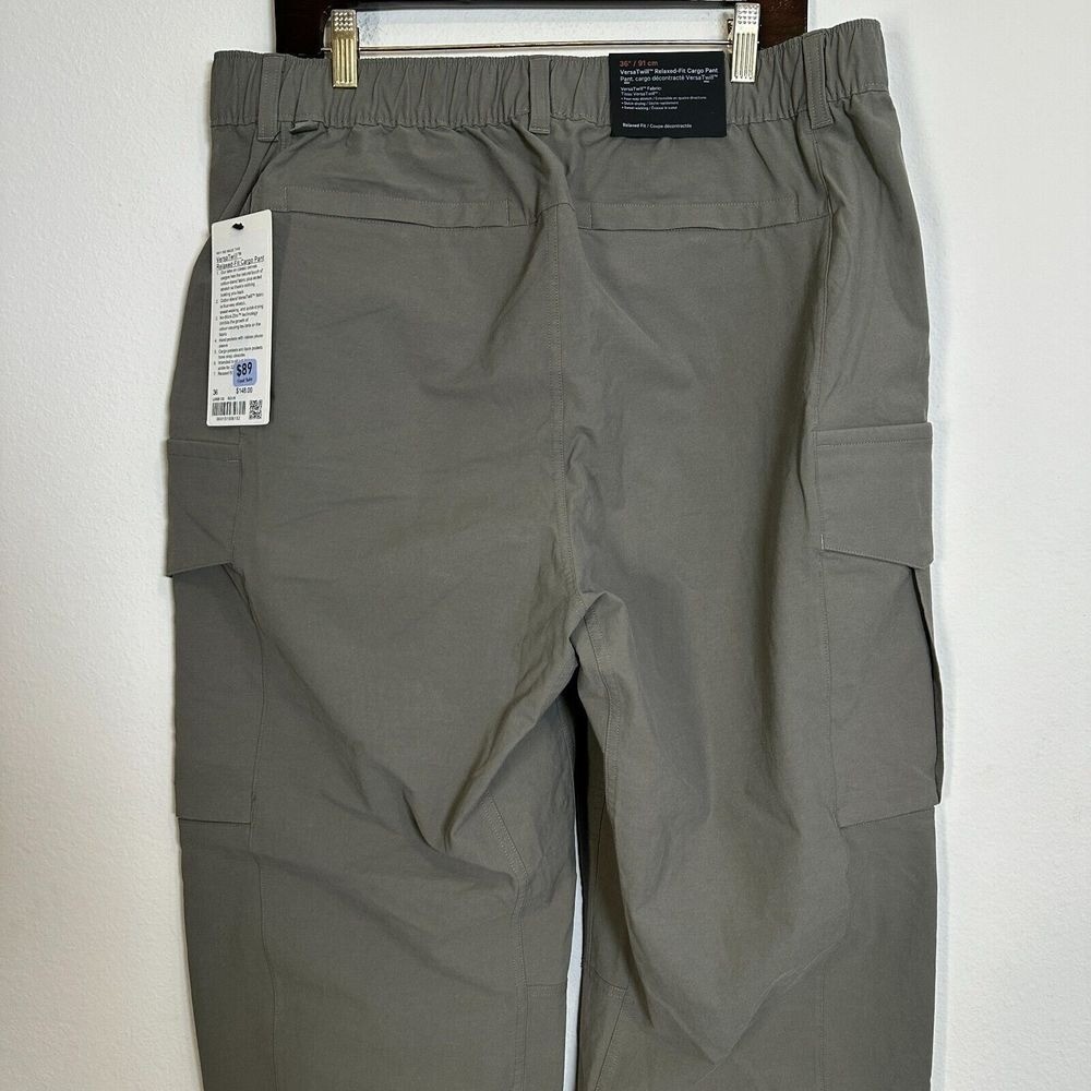 Lululemon VersaTwill Relaxed-Fit Cargo Pant Mens 36 Rover Green Stretch Utility