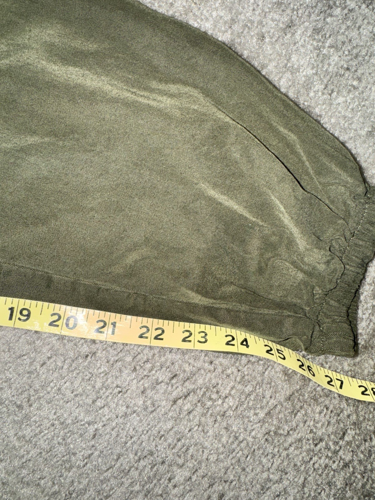 VICTORIA’S SECRET – PINK Dark Olive Jogger Pants Size M