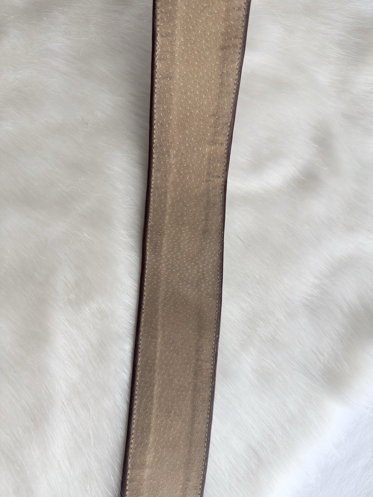 ✨BOTTEGA VENETA Intrecciato Woven Leather Corset Belt Brown Size 95/80cm, 32”