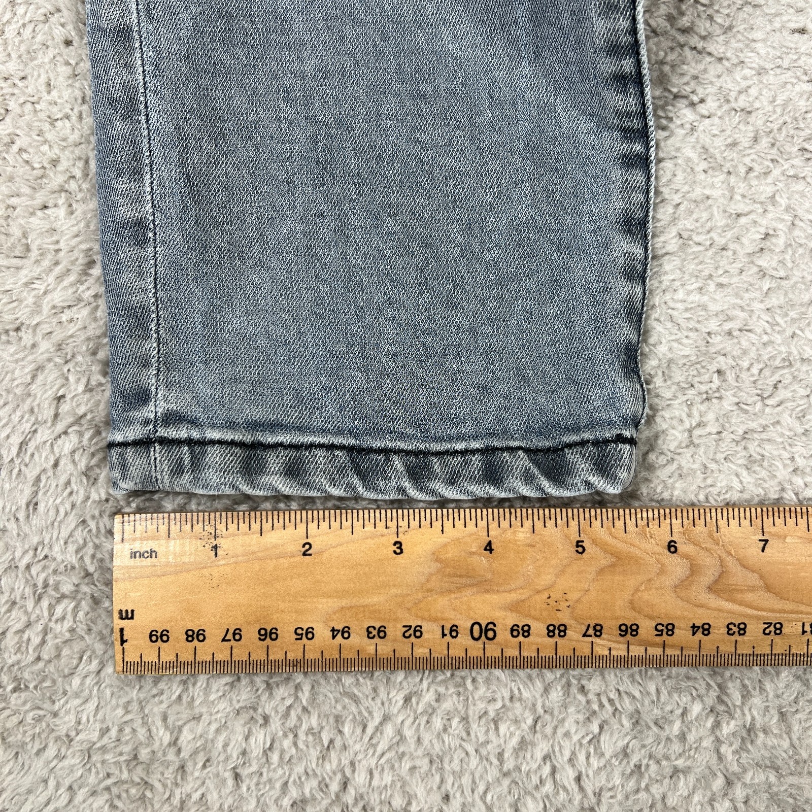 Diesel D-Strukt Slim Stretch Jeans Grey Wash W36 L32 Men’s Designer Denim