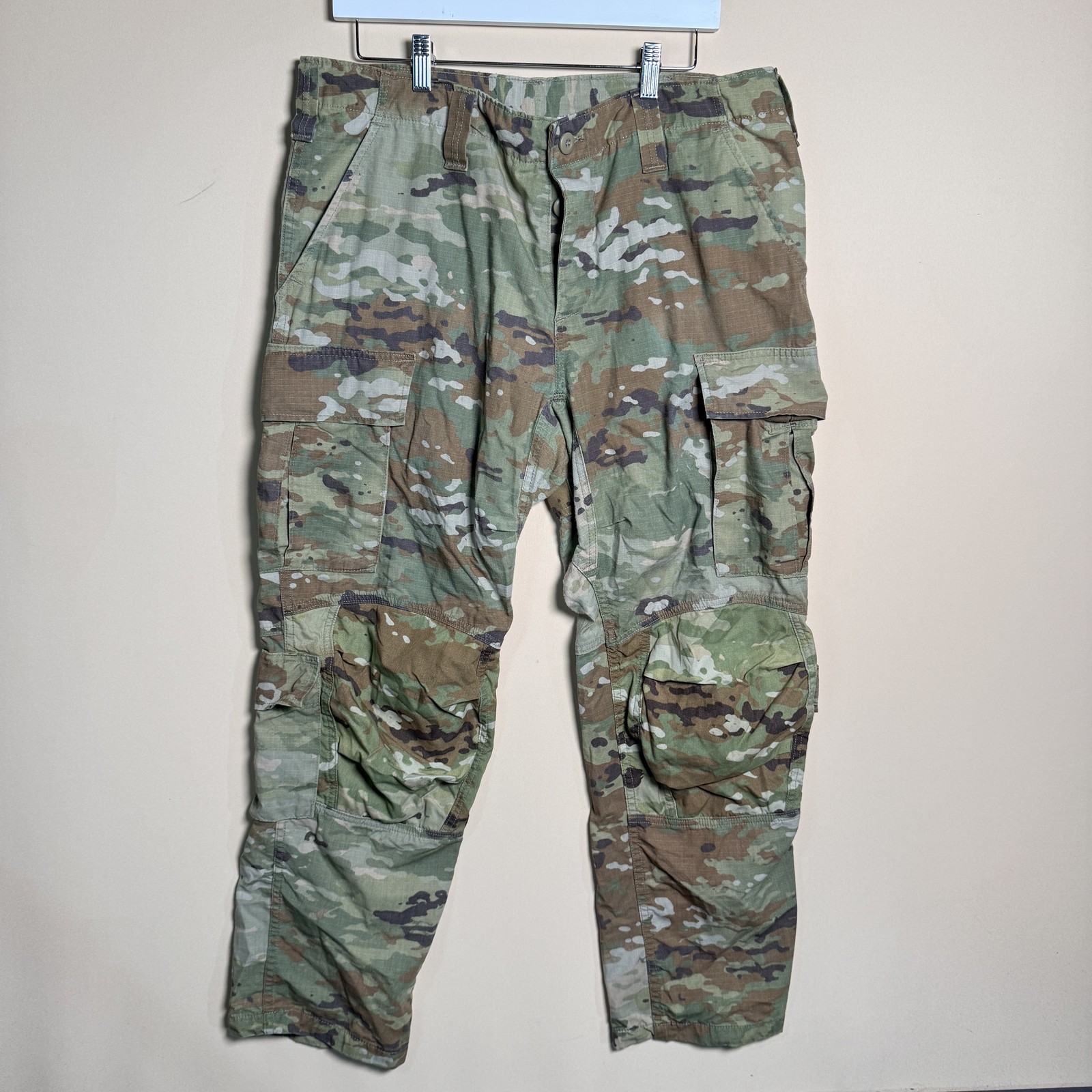 US Army Desert Khaki Green Camo Camoflauge Field Cargo Pants Men’s Size 36×30