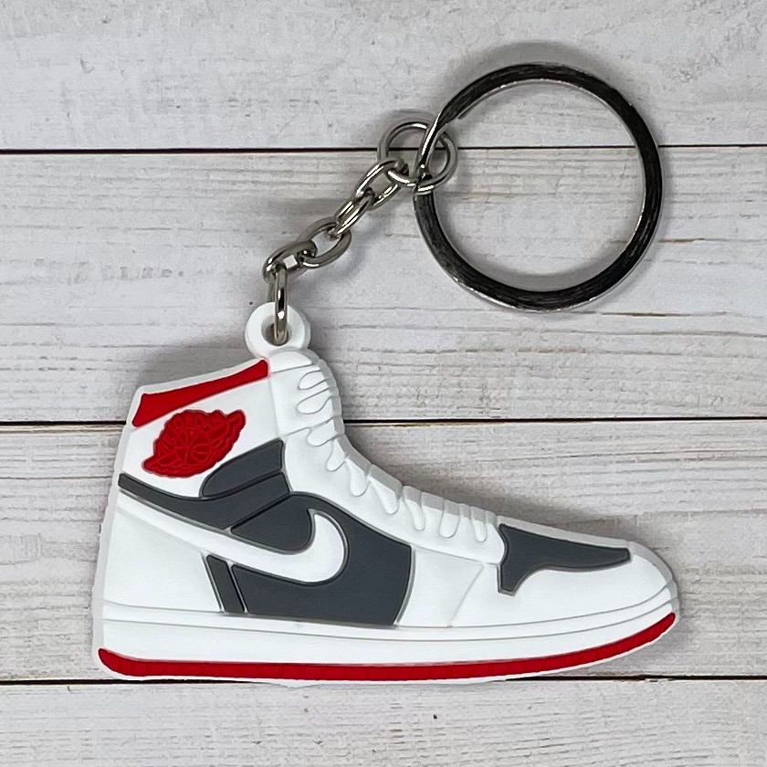 **YOU CHOOSE** Air Jordan 1 Mini Sneaker 2D Rubber 2″ Keychain MORE COLORS NEW!