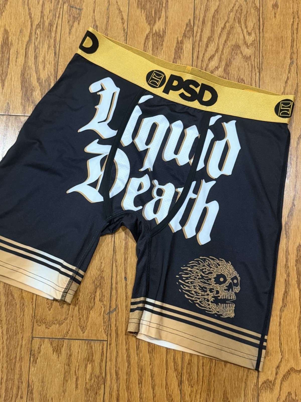 PSD Underwear Liquid Death Collab Mens Medium 32-34 Inch Waist Sample New