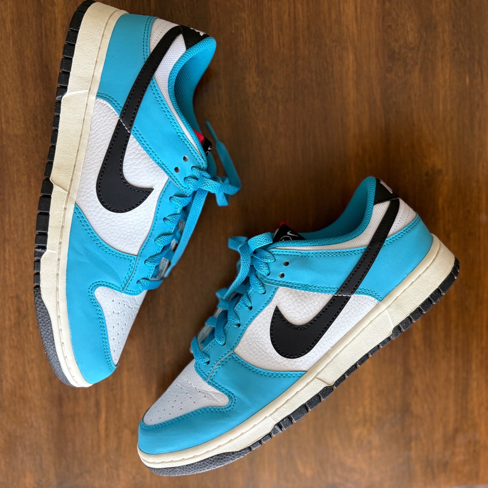 Nike Men’s Dunk Low Next Nature N7 Size 9.5 Sail/Turquoise HJ9088-488